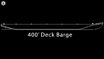 400' Deck Barge
