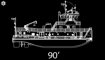 90' Towboat